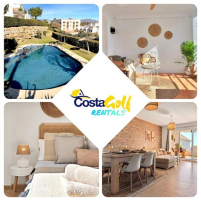 Apartamento tropical boho piscina y vistas al mar - VISTA GOLF 25